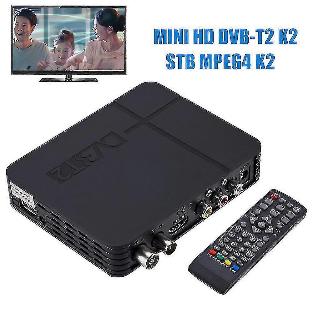 ポータブル DVB-T2 STB MPEG4 K2 高鮮明デジタル TV ボックス セットトップ レシーバー チューナー レセプター