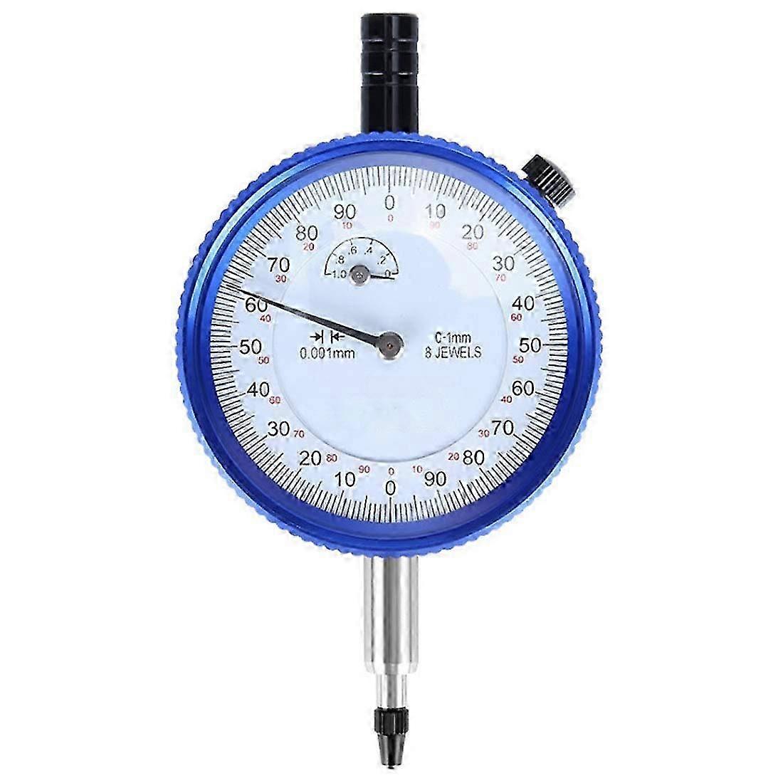 Dial Gauge 01mm Precision Measuring Tool Shockproof Mechanical Gauge Test Instrument