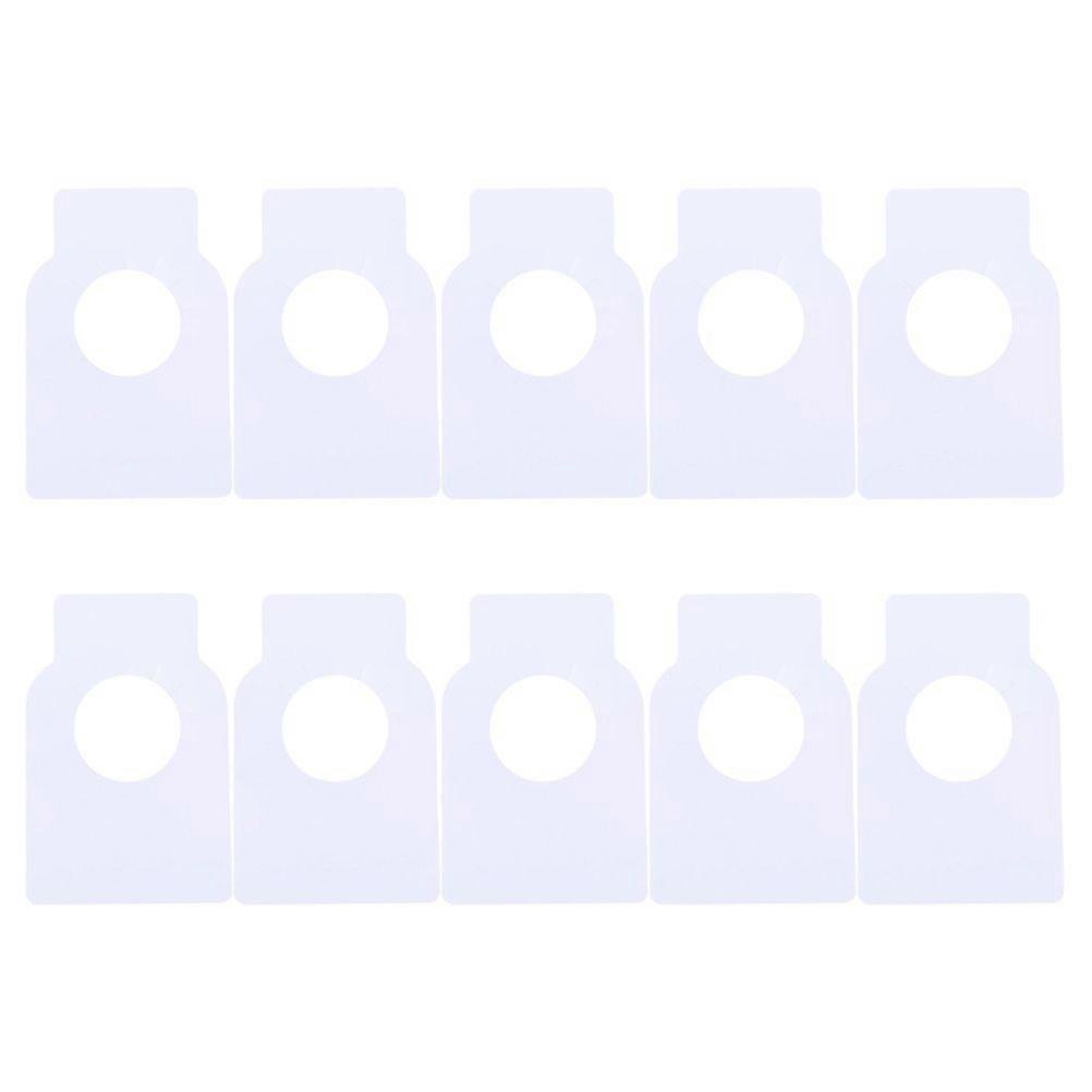 100Pcs Double Sides Blank Tags Wine Bottle Blank Labels Practical Blank Labels