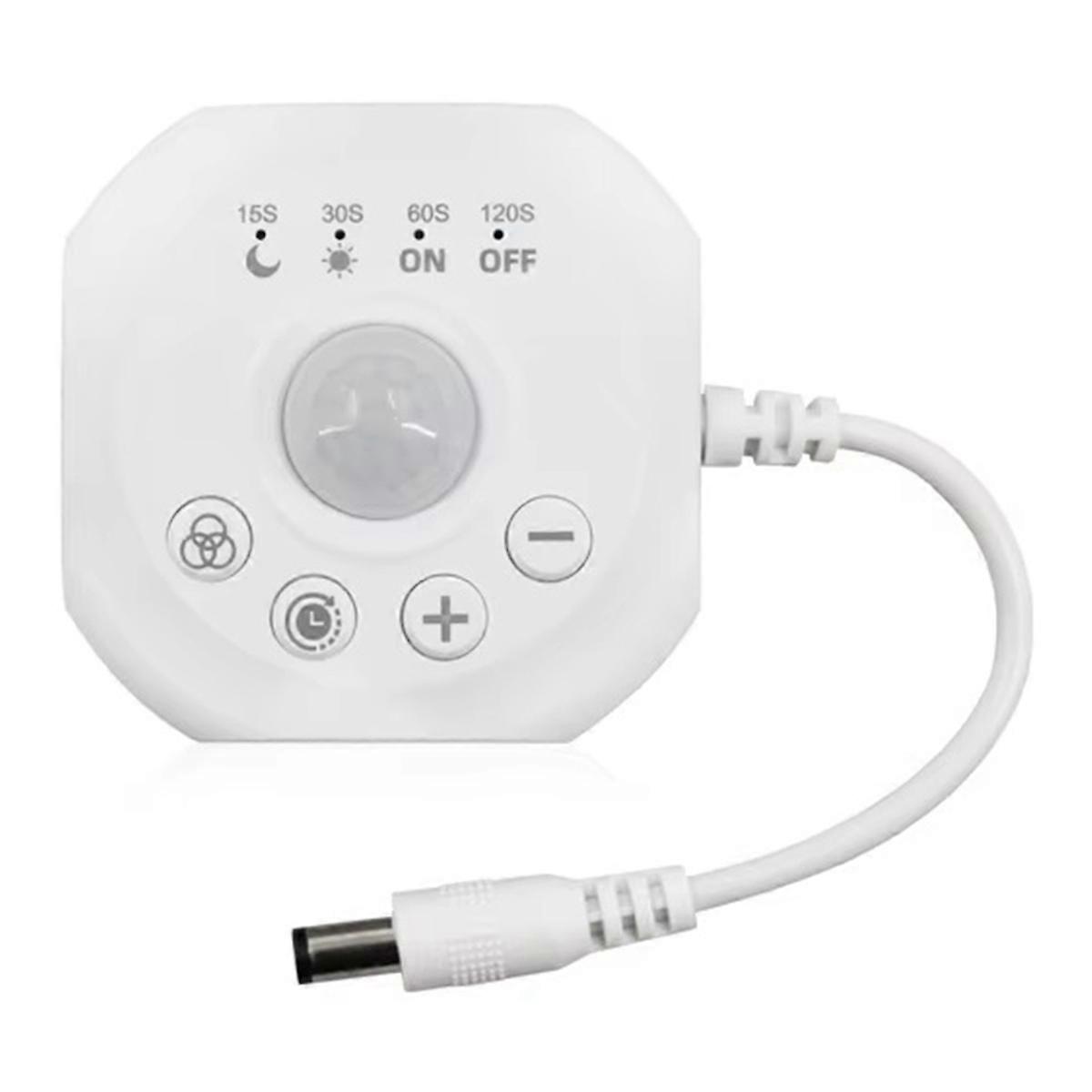 DC5-24V PIR Motion Sensor Light Switch LED Strip Controller Monochrome Dimmer DC Timer Automatic Movement Detector