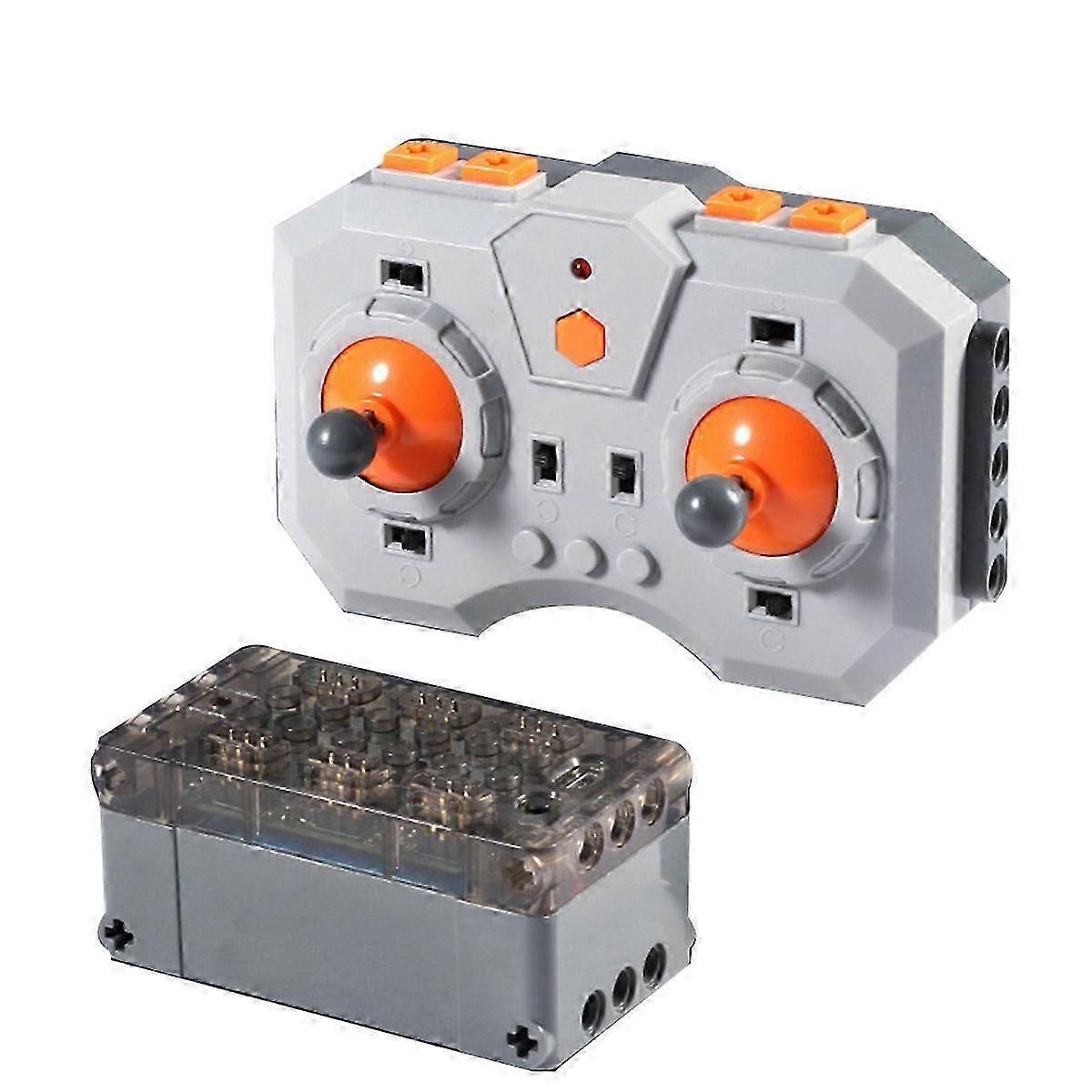 Remote Control Rechargeable Lithium Battery Box Kit APP Control Speed Adjustable Powered Module Building Blocks 12CH
