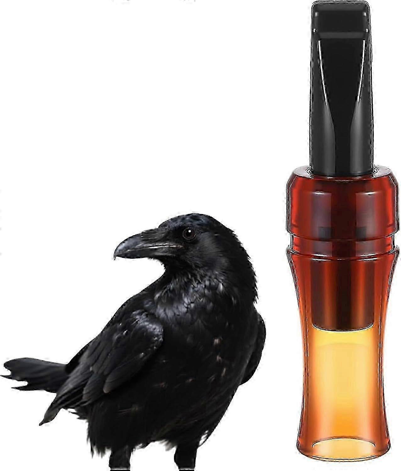 Crow Caller to Attract Crows, Crow Call Whistle,Raven Portable Crow Luring Whistle, Decoying Imitation Hunting Crow Caller Whistles,Crow Whistle,Outdo