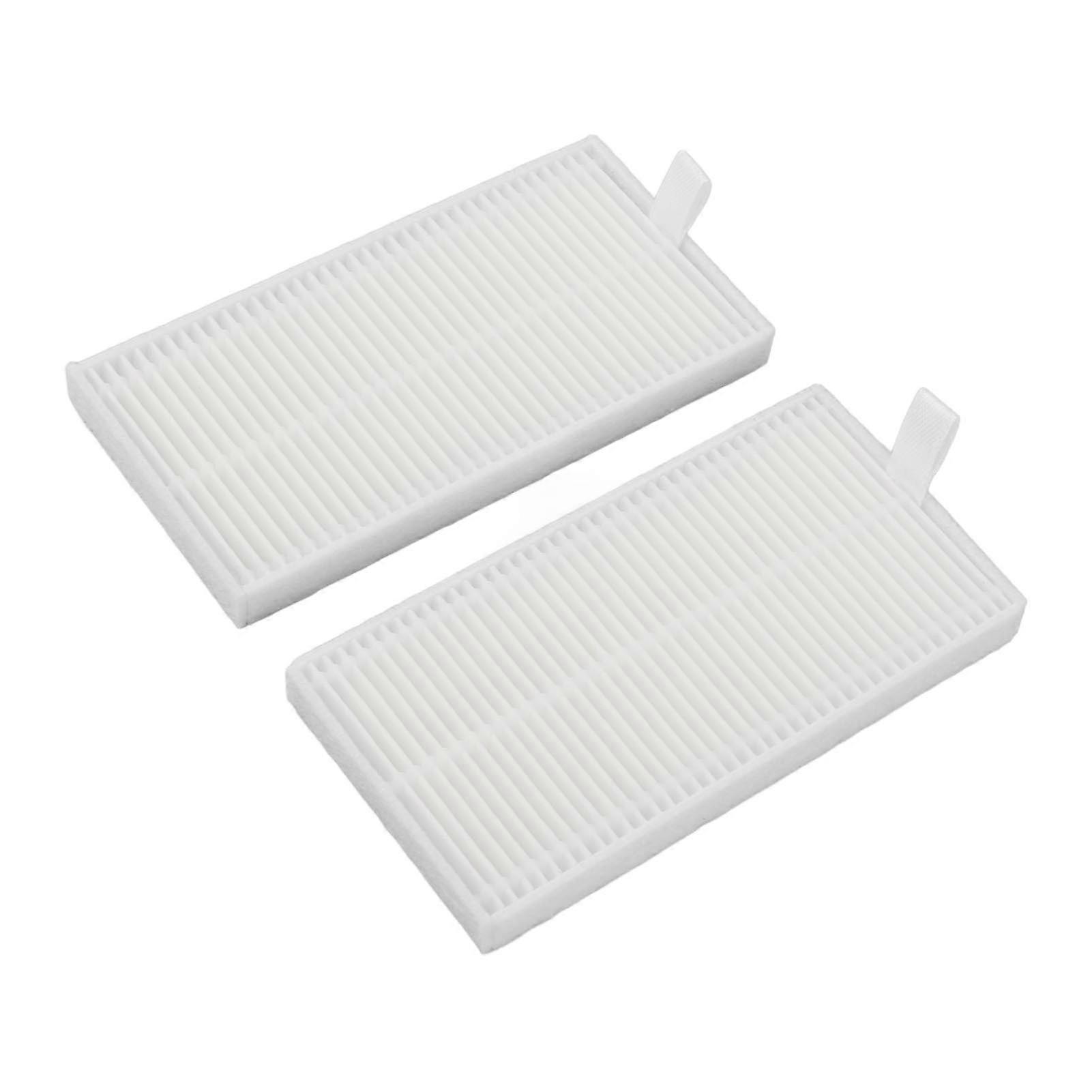 6pcs Robot Vacuum Cleaner ABS Filters for Midea V10 V12 W11 Perfect Fit Robot Vacuum Cleaner Accessory Filter Replacement