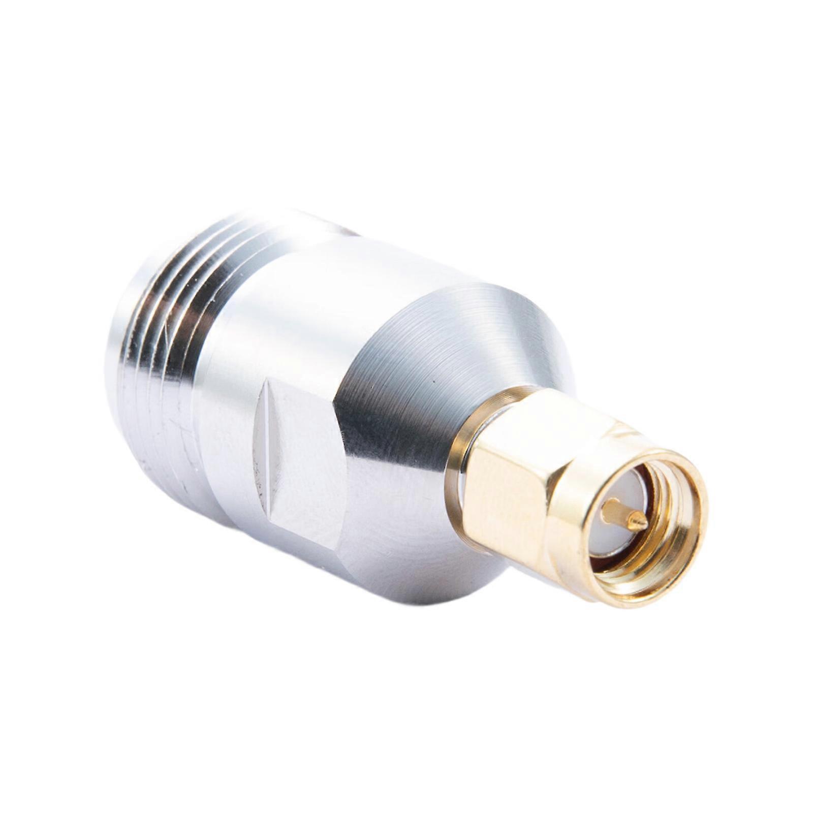 N/SMA KJ Coaxial Adapter Connector for Signal Transmission Copper N-SMA-KJ Connectors UHF Line Joint Feeder Multicolor