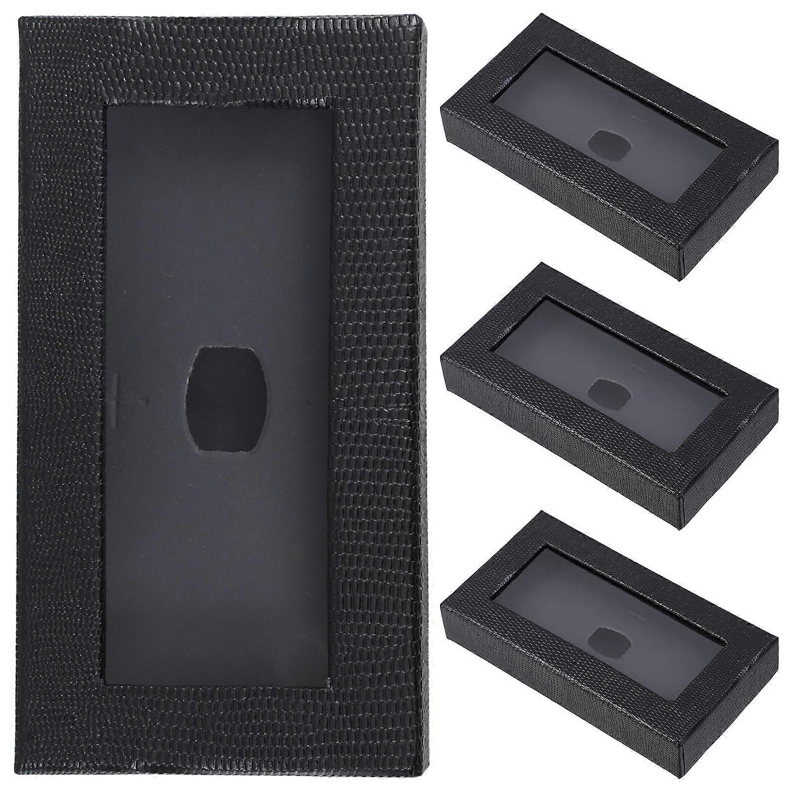 Snake Pattern Bow Tie Boxes for Men Packaging 4Pcs Party