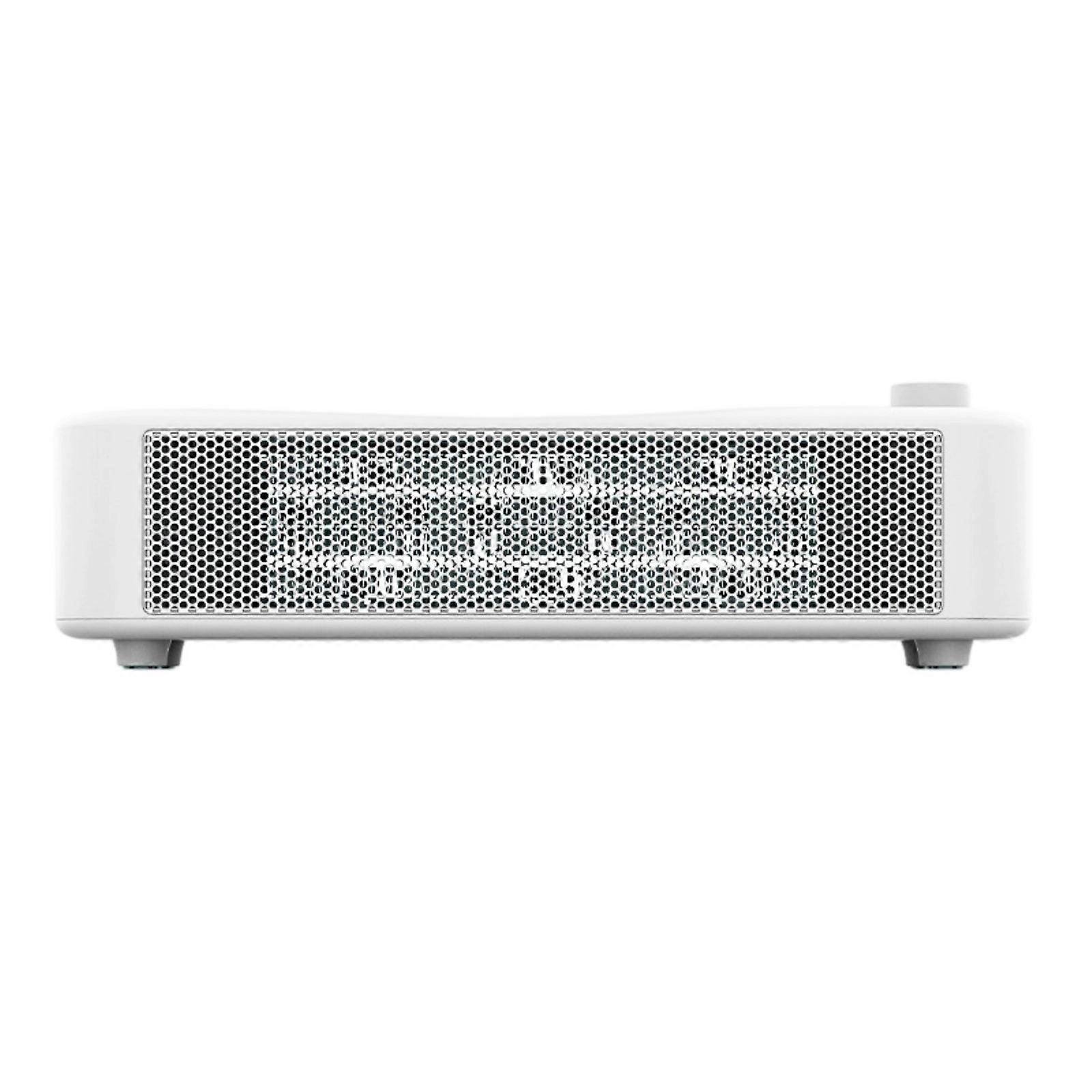 Mini Space Heating Lightweight Ceramic Fast Heating 300W Energy Efficient for Indoor Use Protective Portable  White