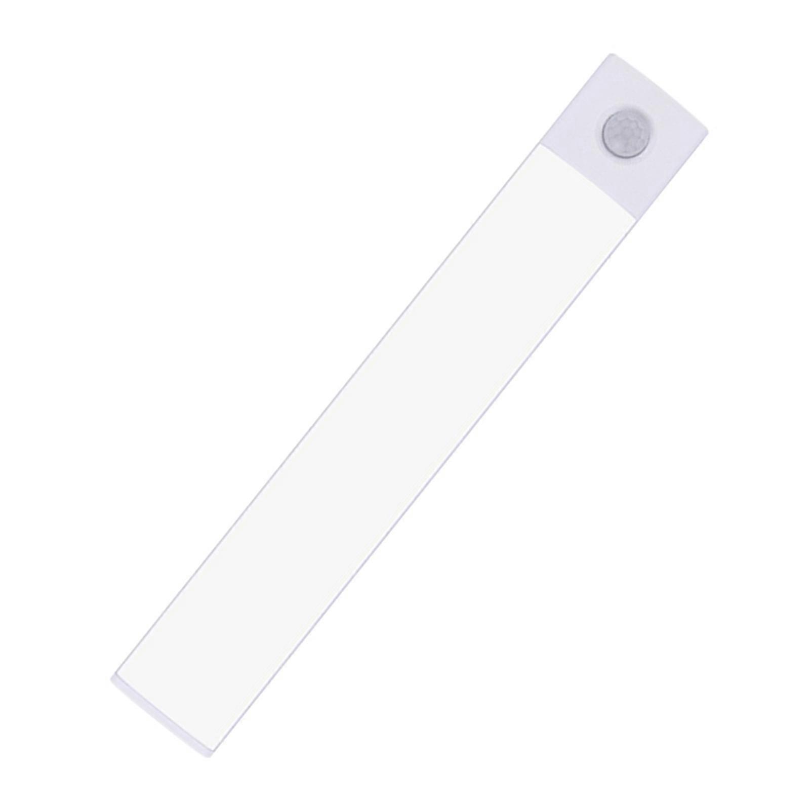 LED Motion Sensor Light Wireless Under Cabinet Lighting Magnetic LED Strips Light Plastic Texture for Indoor Use Multicolor