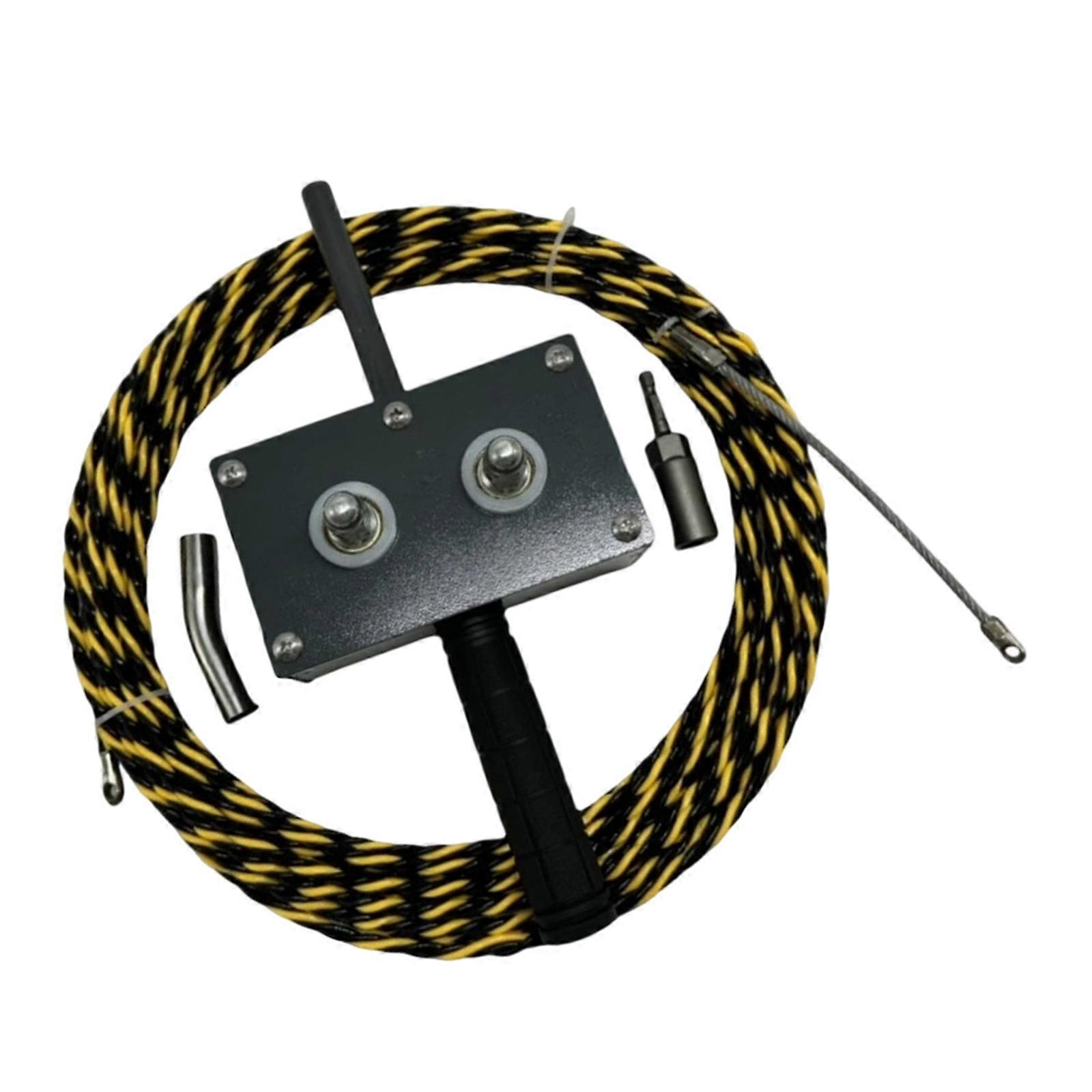 Aluminum Alloy Automatic Cable Wire Puller For Industrial Wiring Home Renovation Projects Professional Electrician Tool Multicolor