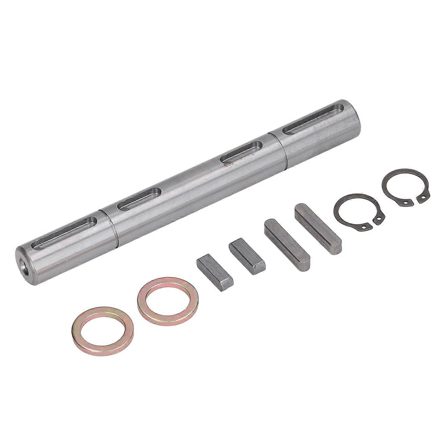 Worm Reducer Double Output Shaft 18mm Diameter 164mm Length Alloy Steel Low Noise Stepper Motor Dual