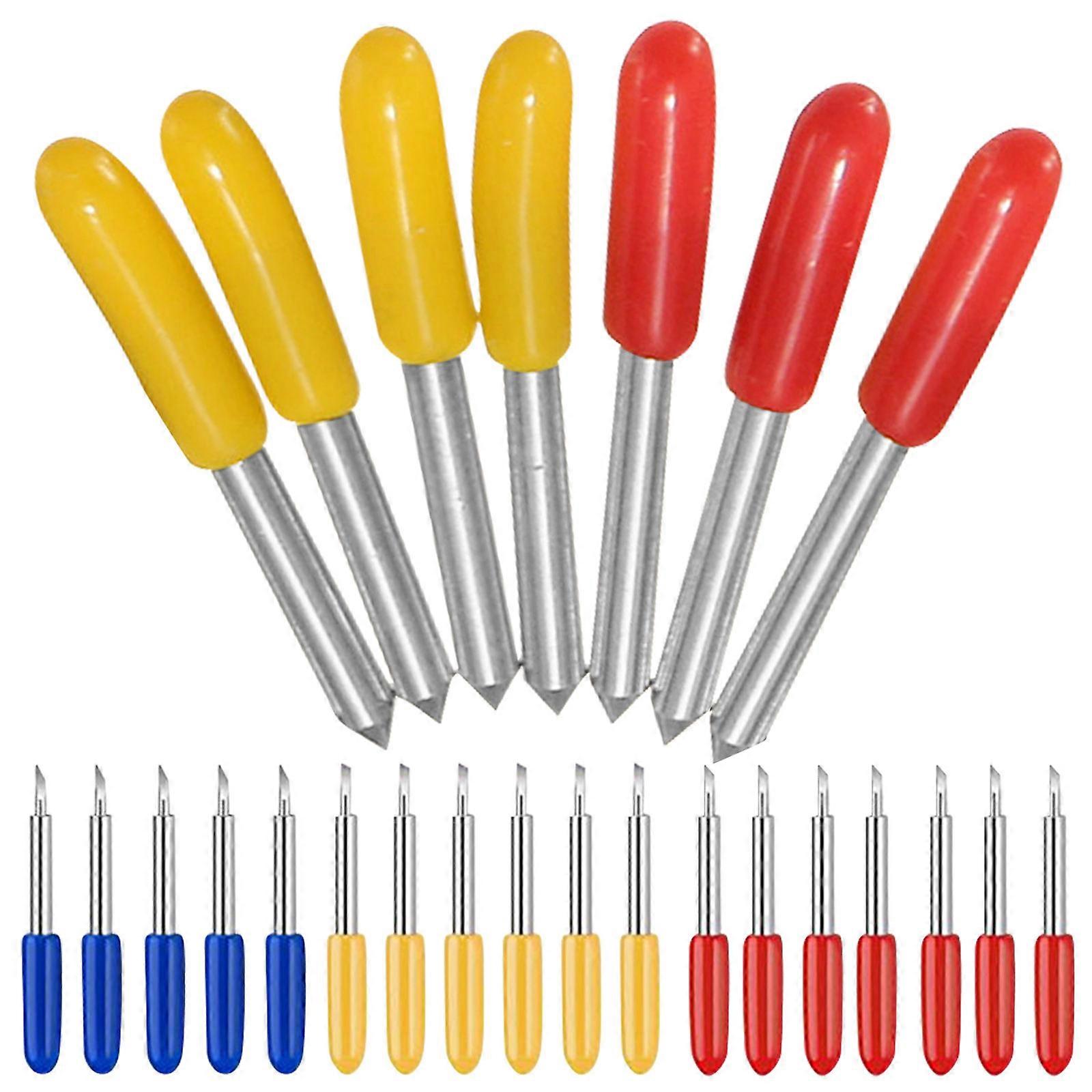 25pcs 30 45 60 Degree Computer Lettering Roland Lettering Cutting Plotter Cutting Plotter Accessories Machine for Computer