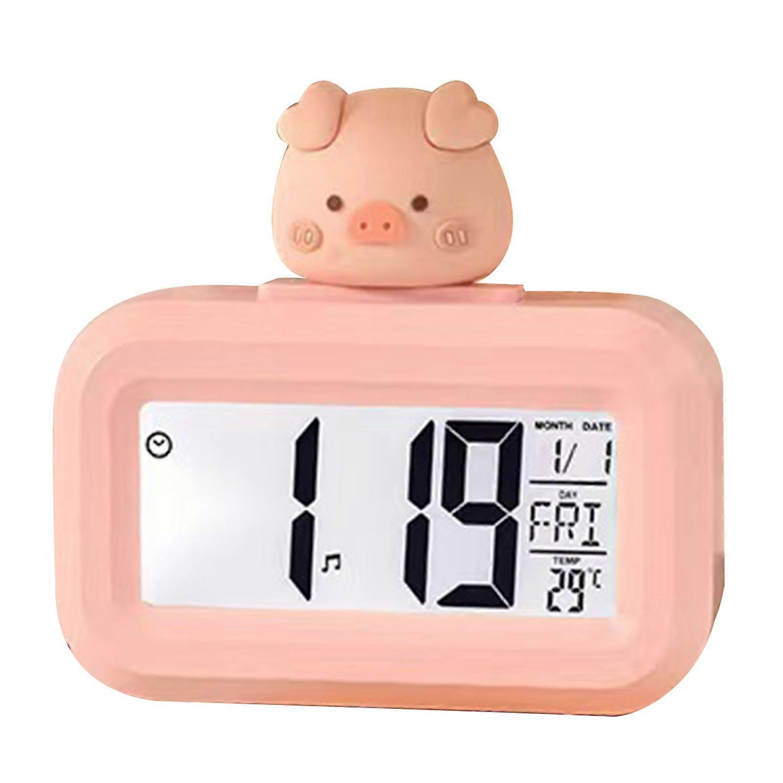 Simplifies Alarm Clock Specifically for Student Easy Operation and Reliability for Bedrooms Study Desks and Office Multicolor