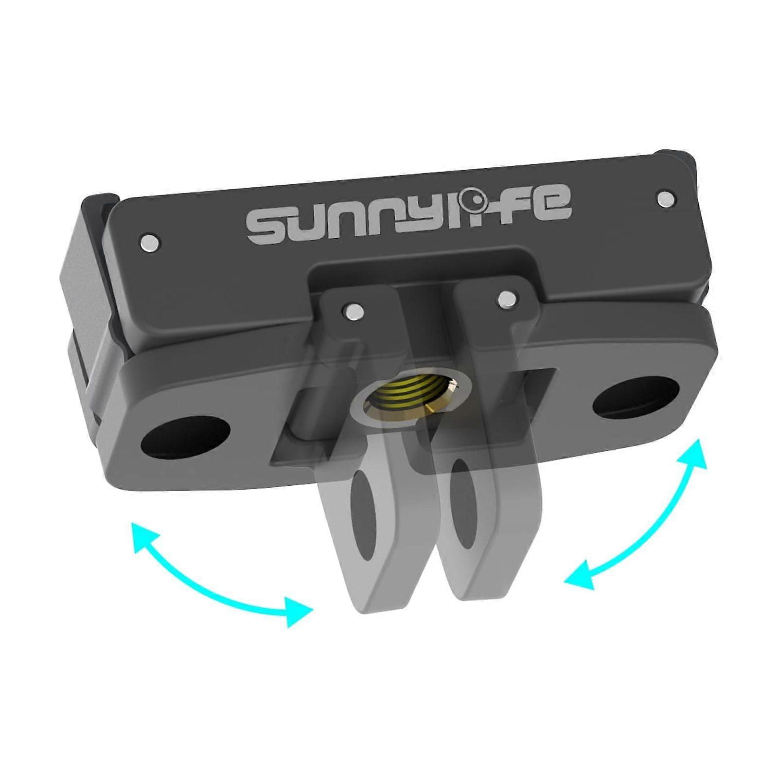 Magnetic Quick Release Adaptor For DJI OSMO ACTION4/3/2 Foldable Quick Release Plate Expansion Accessory