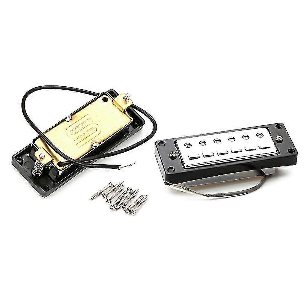 6 String Guitar Humbuckers Pickup Double Coil Bridge Pickups and Neck Pickups