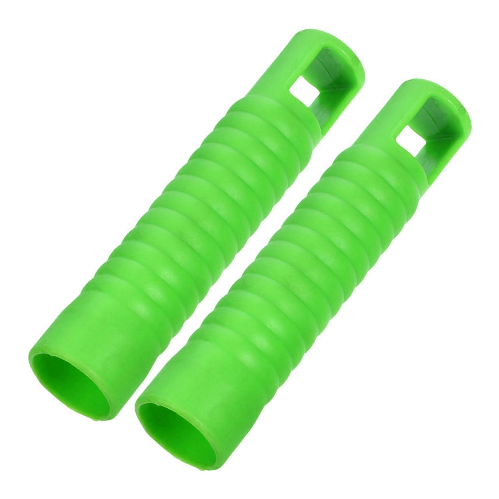 2 Pack Plastic Mop Handle End Caps Replacement Grip for 1 Inch Diameter Poles Easy Install