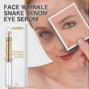 OUHOE Schlangengift-Augenserum: Feuchtigkeitsspendend, reduziert Augenringe, straffendes Augenserum
