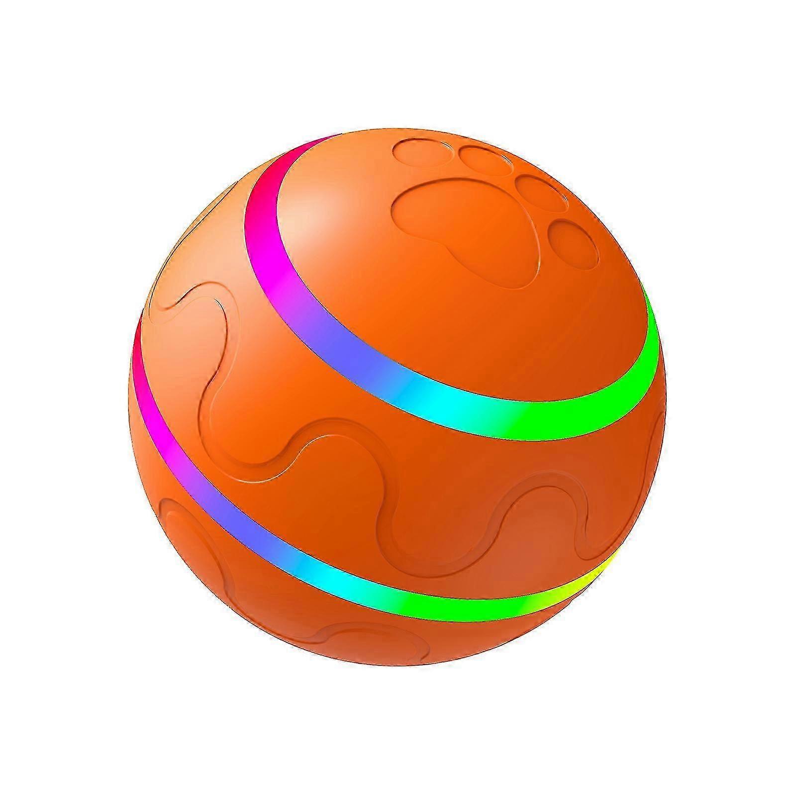 Silicone Interactive Smart Automatic Rolling Ball - Self-moving Dog Toy