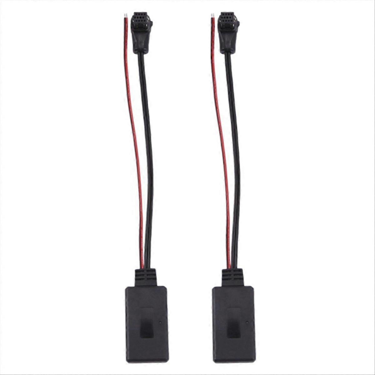 2pcs Car Bluetooth Audio Receiver for Pioneer Ip-Bus 11Pin