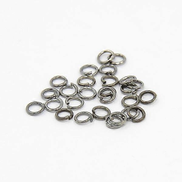 10 gr. (Around 200 pcs) counter rings 7 mm. in diameter (4 color choices) Platinum plated