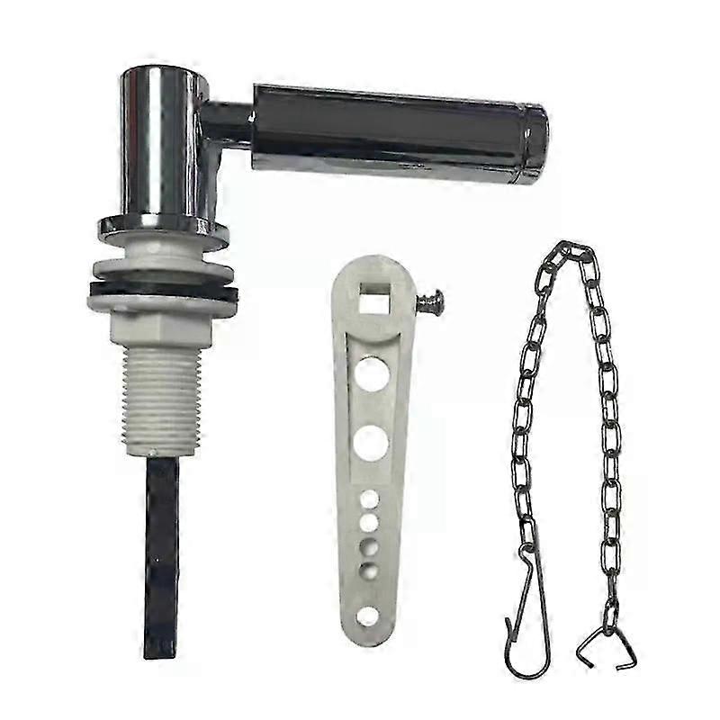 Universals Toilet Handle Replacement Toilet Cistern Lever Flush Handle Decorative Toilet Tanks Handle Easy to Install