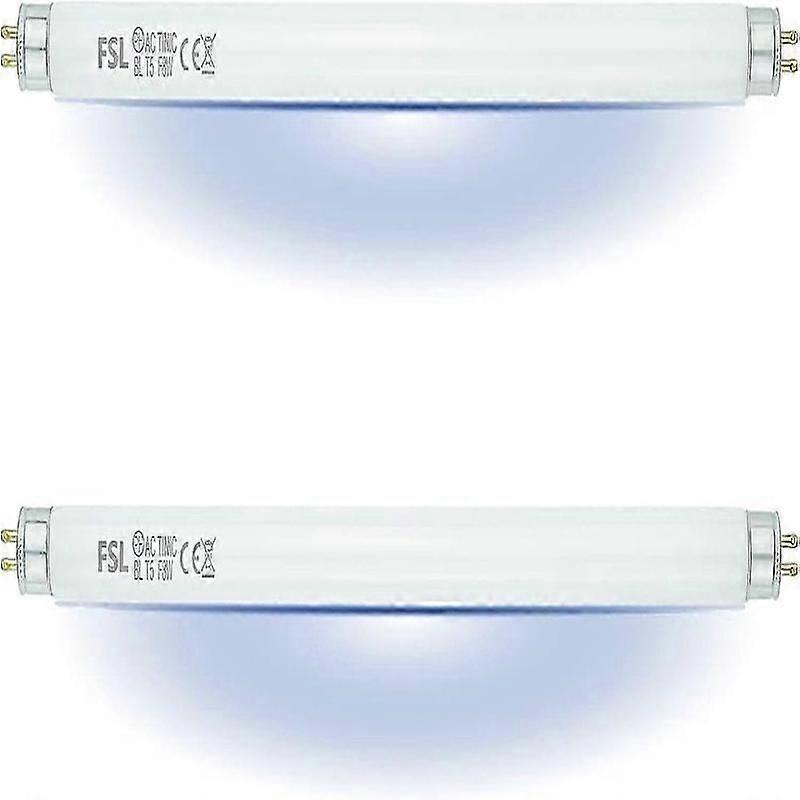 Ersatzlampen für Fliegenvernichter FSL BL T8 F15W, 2er-Pack, 17-Zoll-UV-Röhren