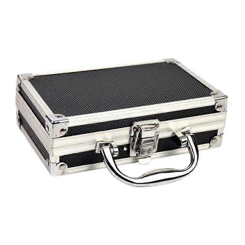 Practical Aluminum Suitcase Portable Handle Small Toolbox Storage Box