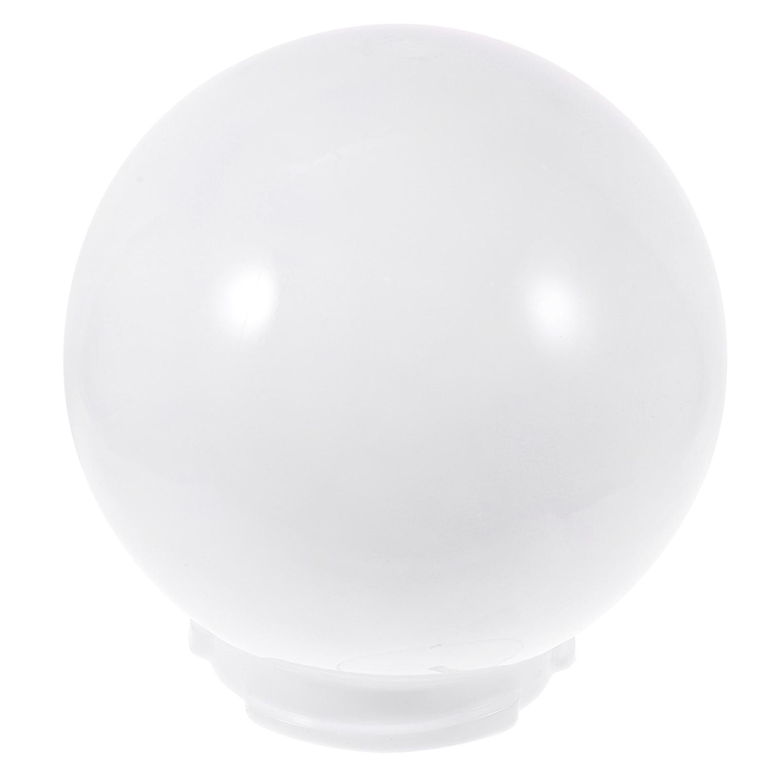 Acrylic Transparent Lamp Shade for Outdoor Use Protects from Dust Simple Structure Easy to Install 6 Inch