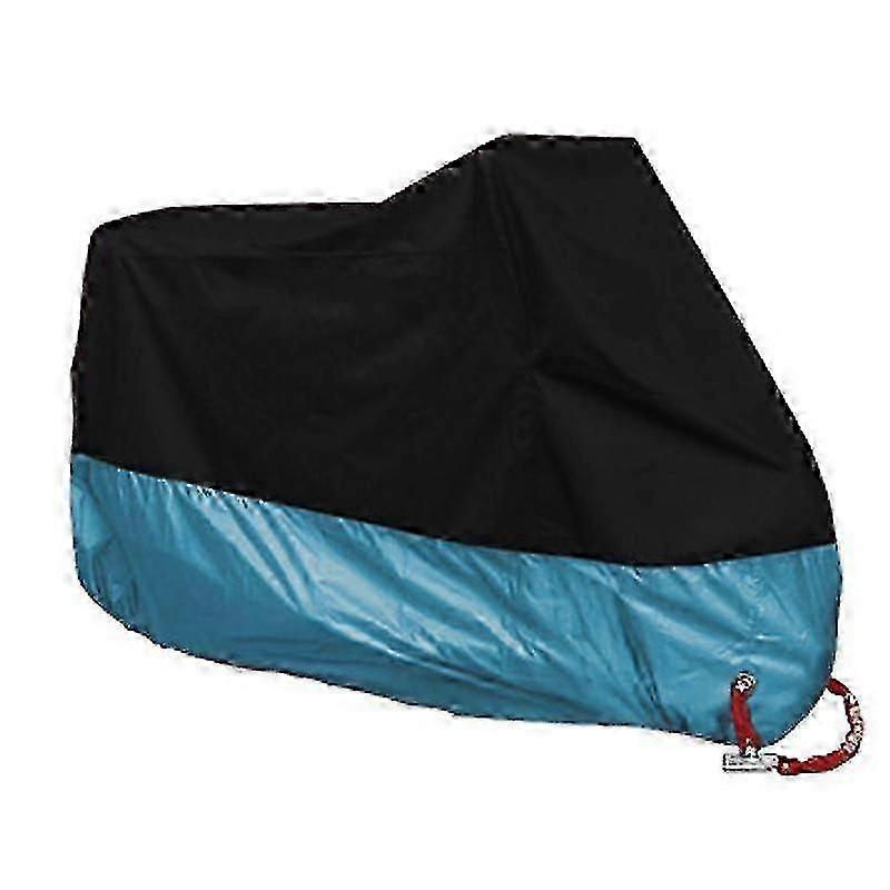 Nova capa impermeável para motocicleta atualizada - Capa protetora contra poeira, chuva, sol e neve para áreas externas
