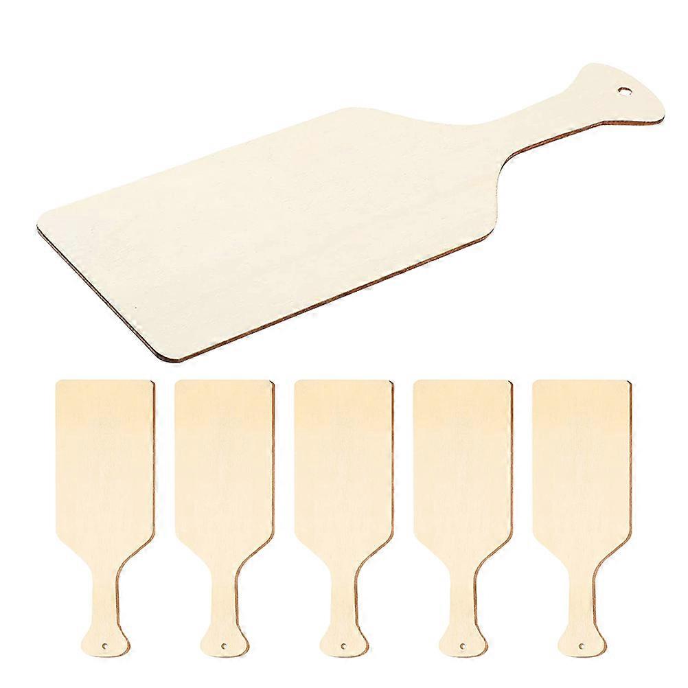 Set Of 12 Wood Paddles Ideal For Craft Making And Cutting Home Use Mini Size Unfinished Craft Boards Versatile Utility For All Occasions
