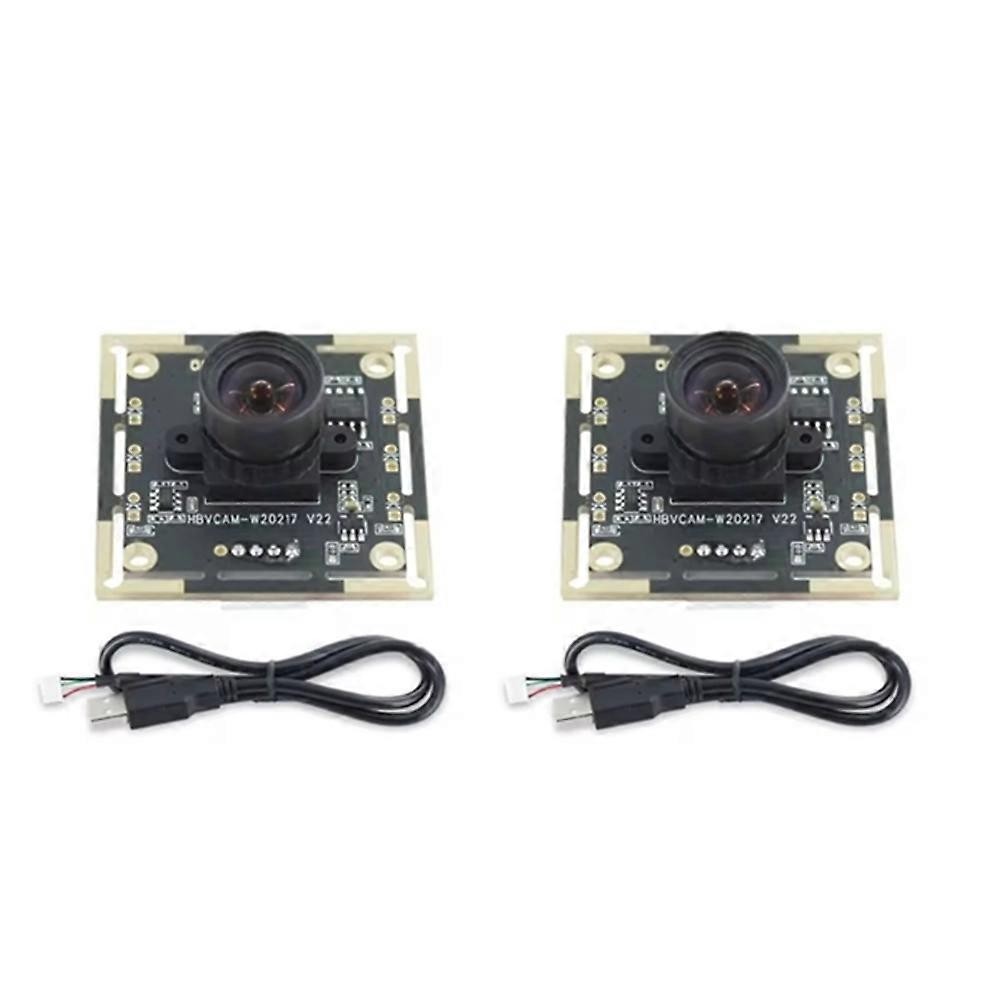 2Pcs Camera Module 100 Degree OV9732 2M Cable 1280x720 30fps