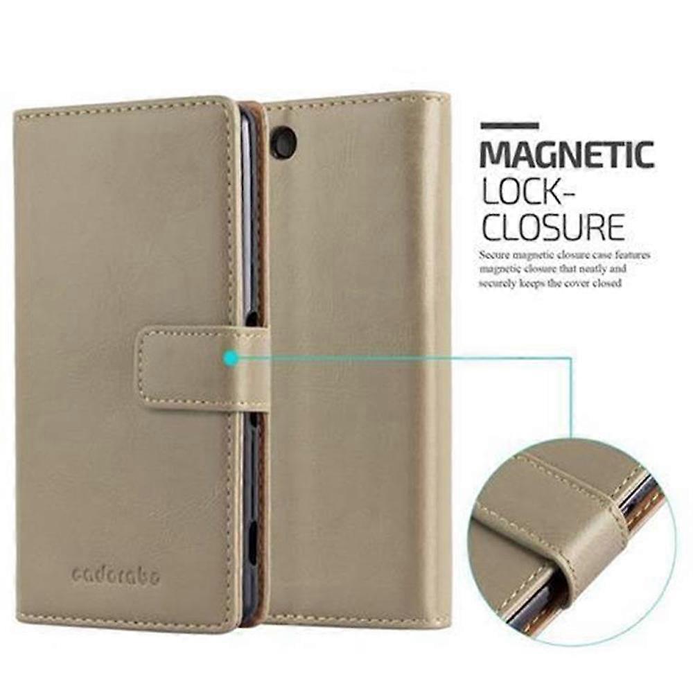 Protective case Sony Xperia M5 case - glossy surface and stand function