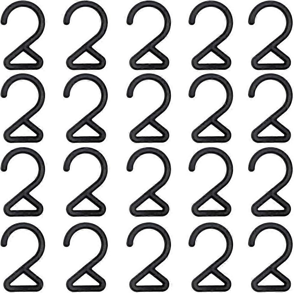 20 Pieces Plastic Snap Hooks Plastic Backpack Buckles Backpack Straps Buckles