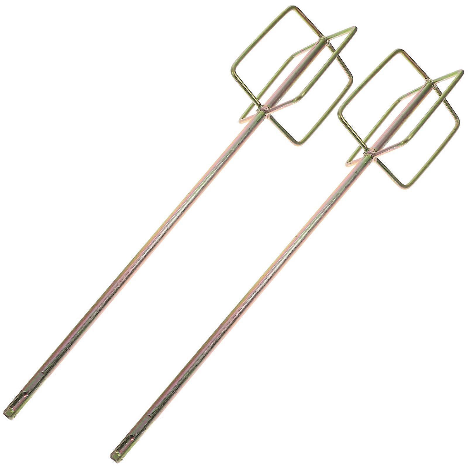 Cement Sticks Construction Use Electric Drill Parts Wear Resistant Golden 19.3×13.6×4.5in 6 Pcs