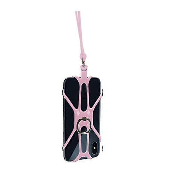 Smart Mobile Holder / Mobile Collar (Universal) Pink