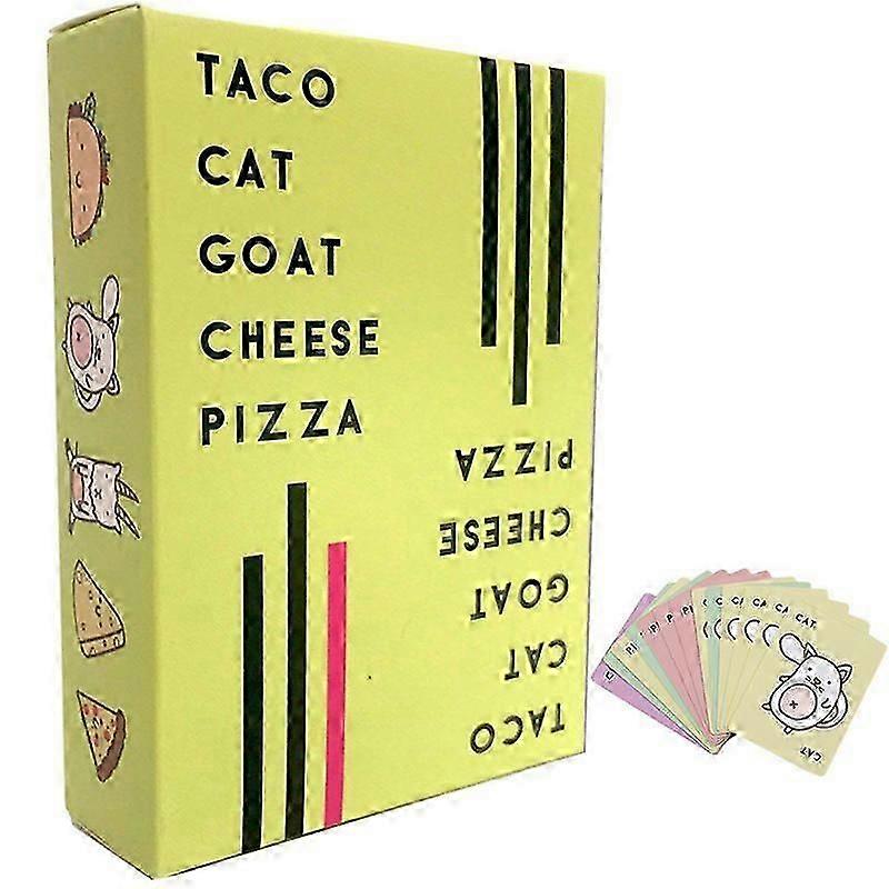 Taco Cat -vuohenjuustopizzakorttipelijuhlapeli