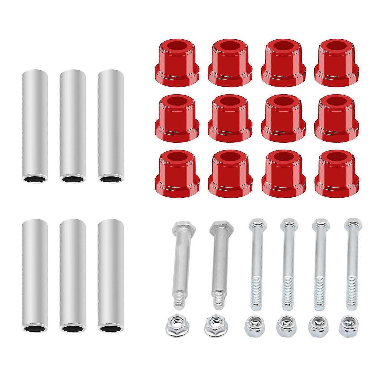 Golf Cart Front & Rear Suspension Bushing Kit with Screws