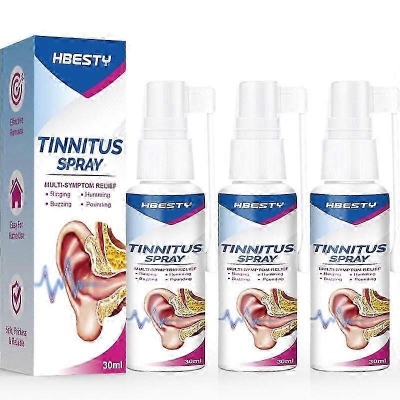 Tinnitus Spray Ear Ringing Relief Relieving Ear Drops Hearing 30ml