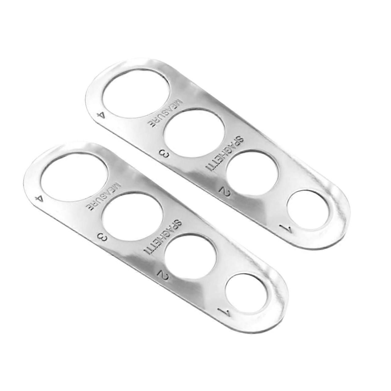 Spaghetti Measurer Pasta Measuring Tool with Precise Portion Control and Four Serving Sizes, 2pcs