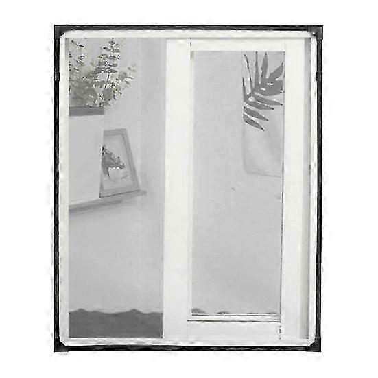 Magnetic Mosquito Window Screen with NoDrill Install, Adjustable Fit and Clear View Mesh