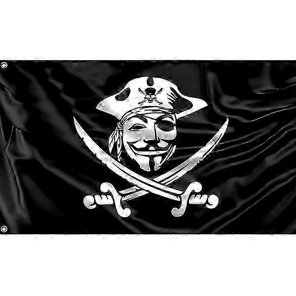 Anonymous Pirate Flag Pattern 024