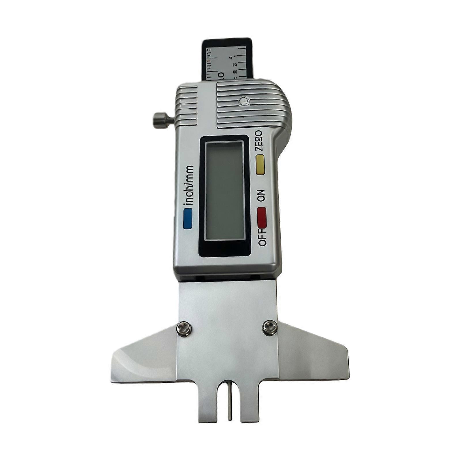 Multifunctional Guitar Tool Digital Action Gauge for Precise String Height on Various Guitars Fixed Lock Light Weight Multicolor