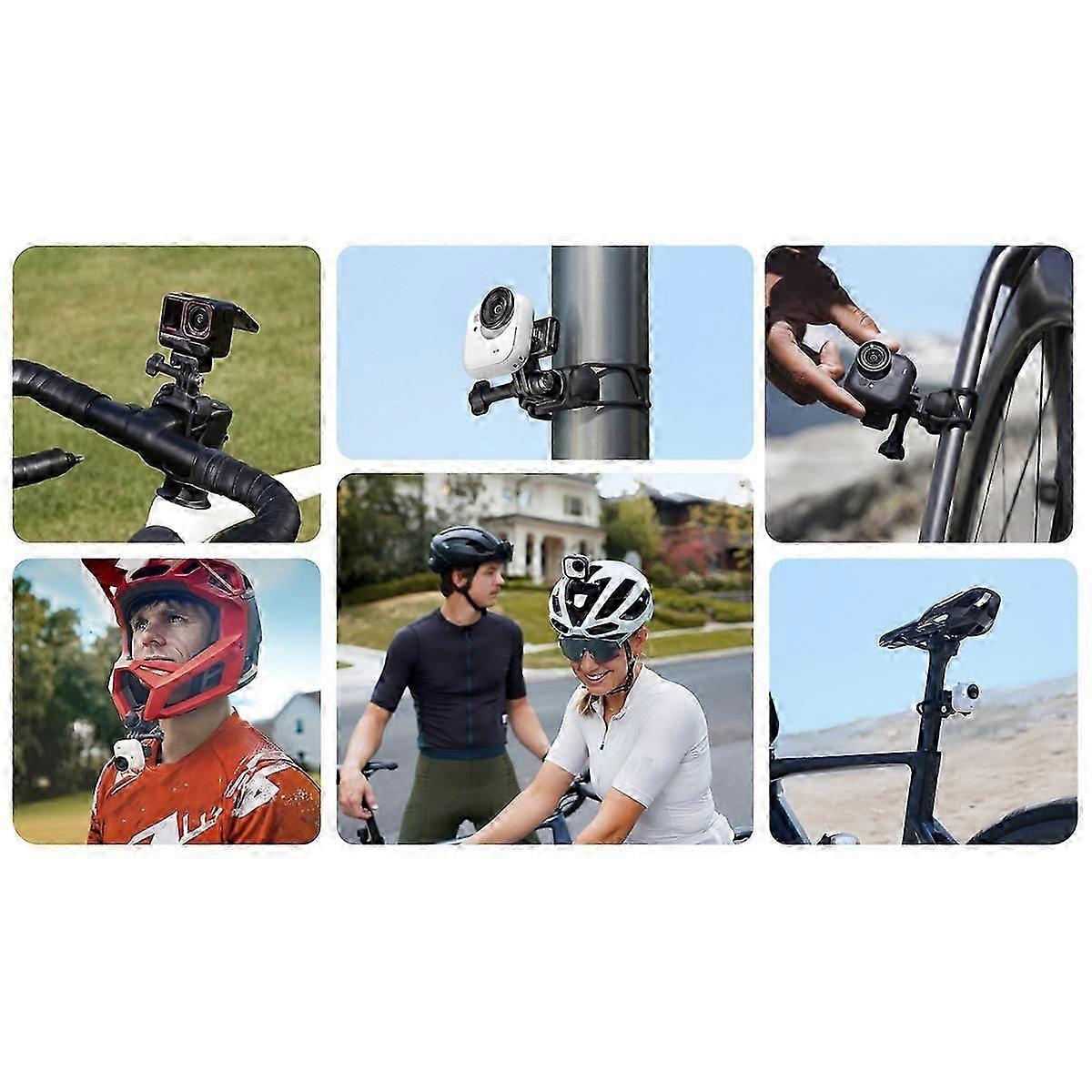 Strap Mount for Insta360 GO Ultra Universal Elastic Mount Ideal for Bikes Strollers Versatile Camera Accessory