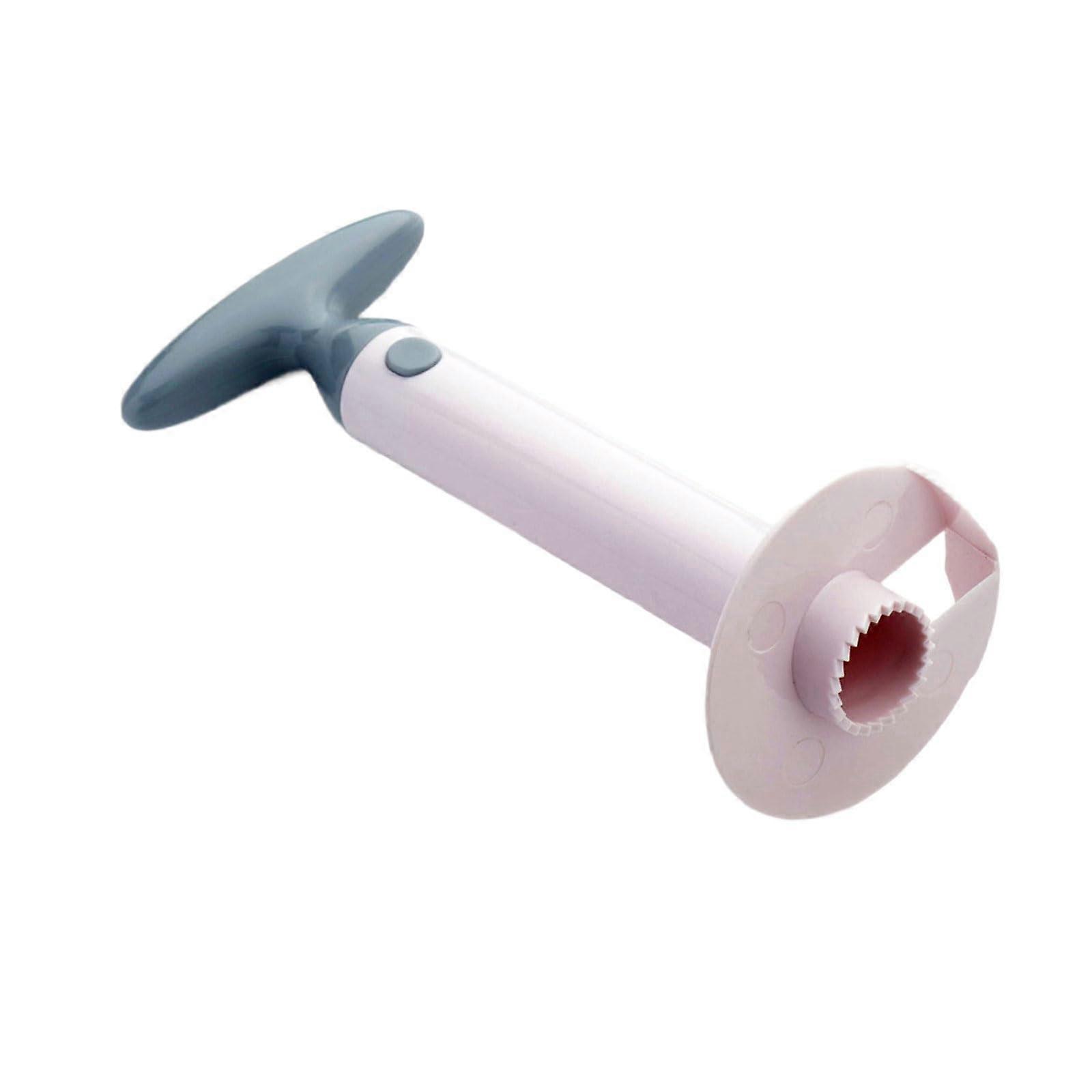 Stainless Steel Pineapple Corer and Slicer with Easy Grip Handle for Quick Fruit Cutting
