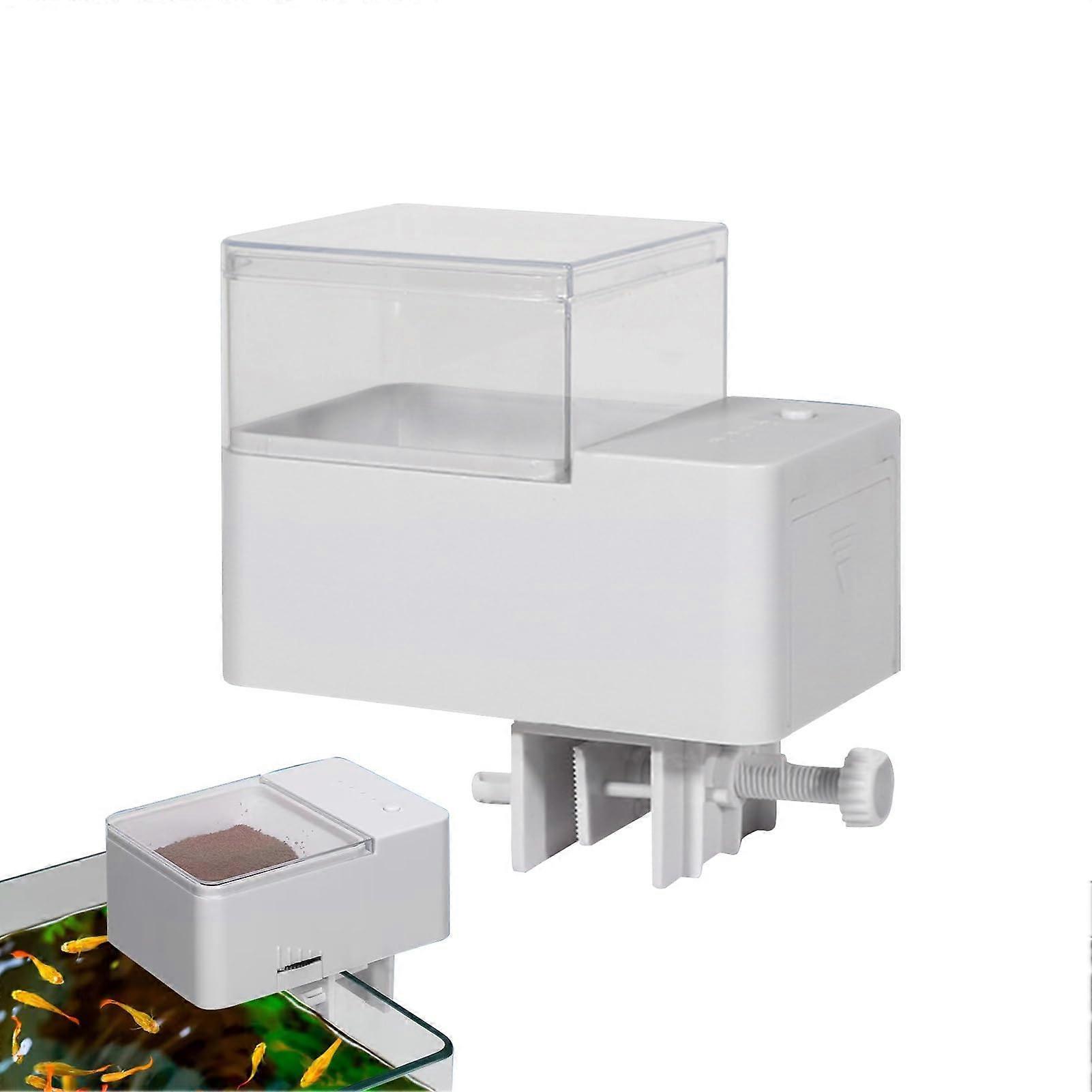 Automatic Fish Feeder with Timer, Large Capacity MoistureResistant Aquarium Feeder for Pellets and Flakes Ref: 4862