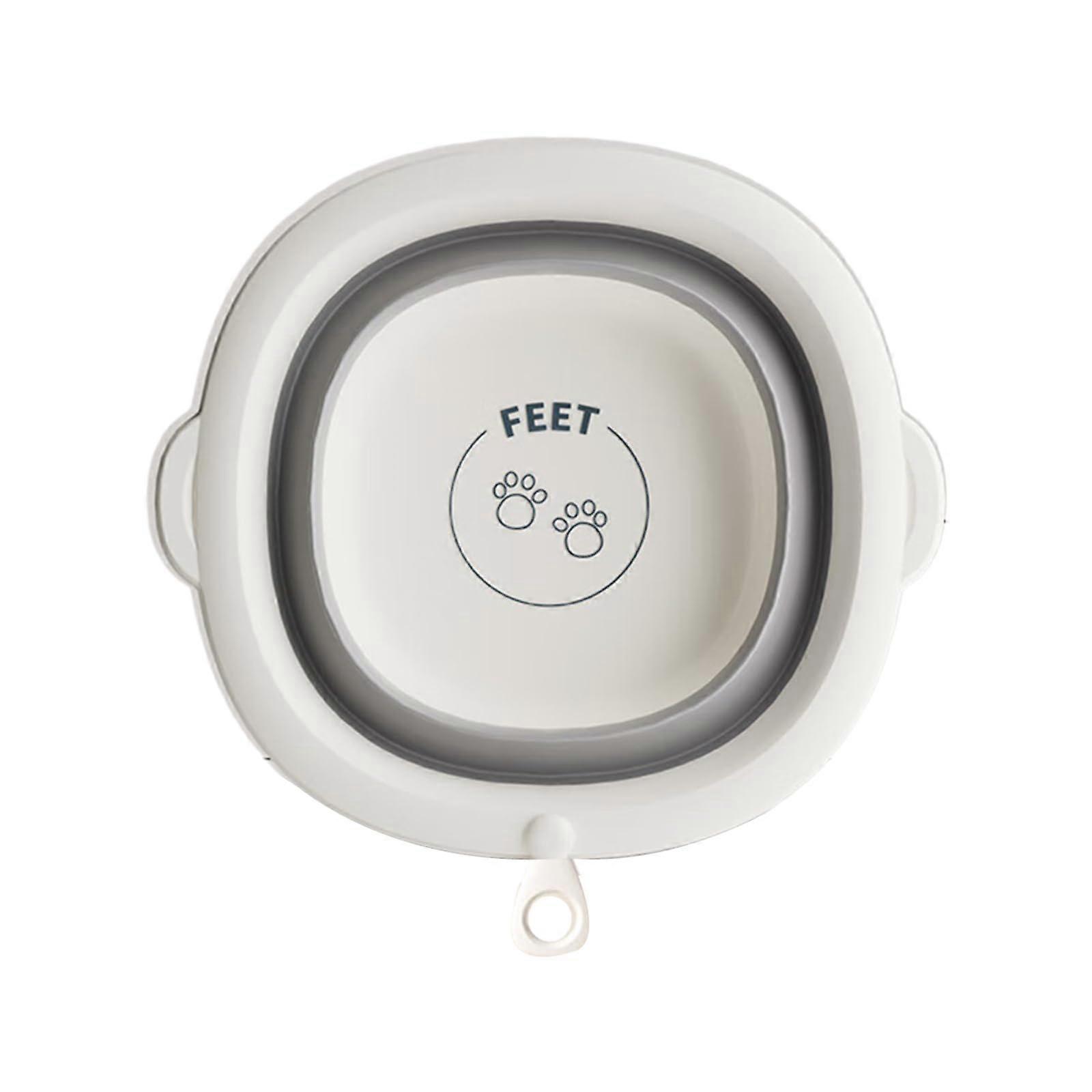 Foldable Baby Wash Basin for Newborns with Cute Patterns and SpaceSaving Hangable Design