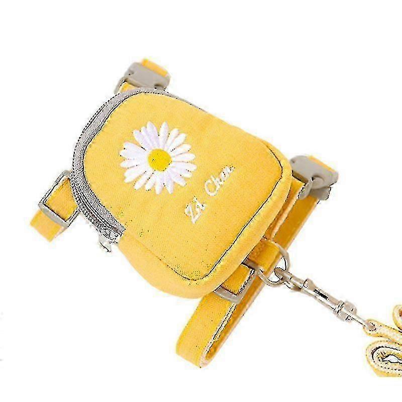 Cat leash and medium-sized pet pipe embroidered backpack for dogs