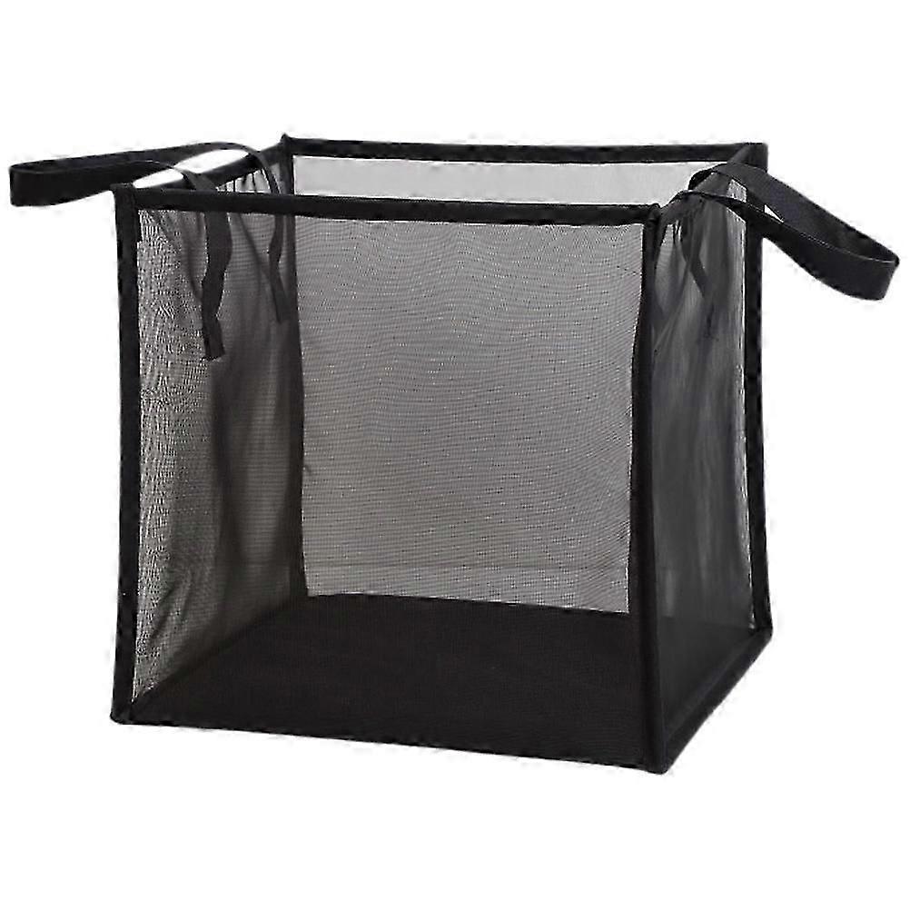 Laundry Basket Mesh Folding Hamper for Storage Use 3Pcs Set
