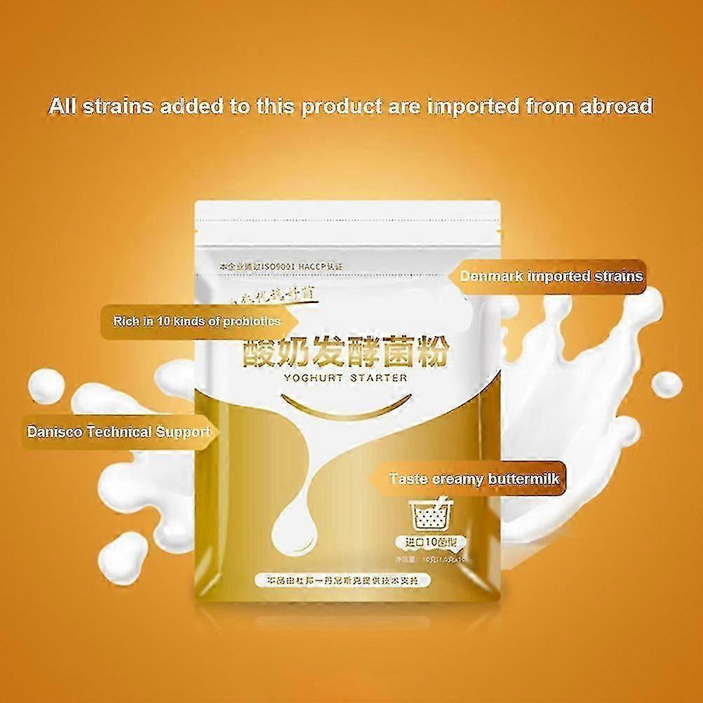 10-Pack Lactobacillus Yogurt Starter for Homemade Fermentation