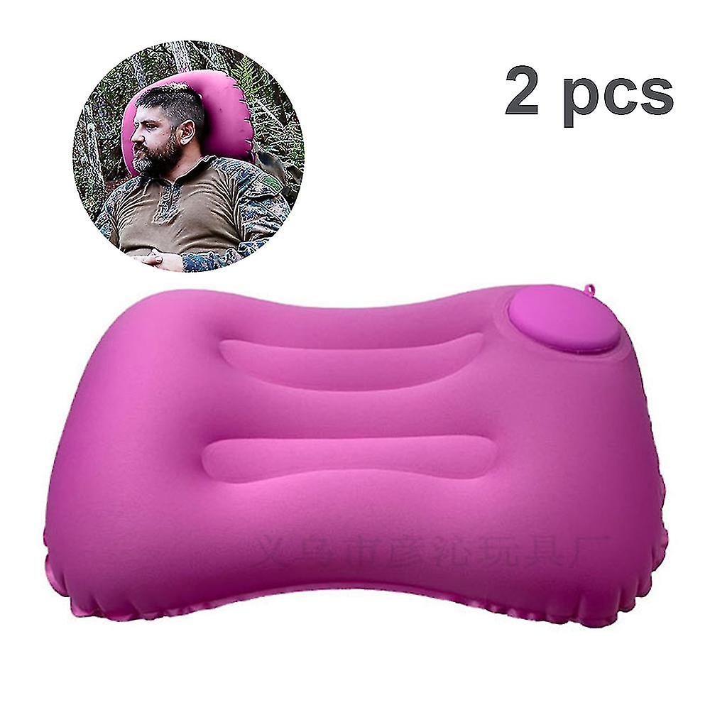 Inflatable Travel Pillow Protable Hand Press Tpu Inflatable Pillow