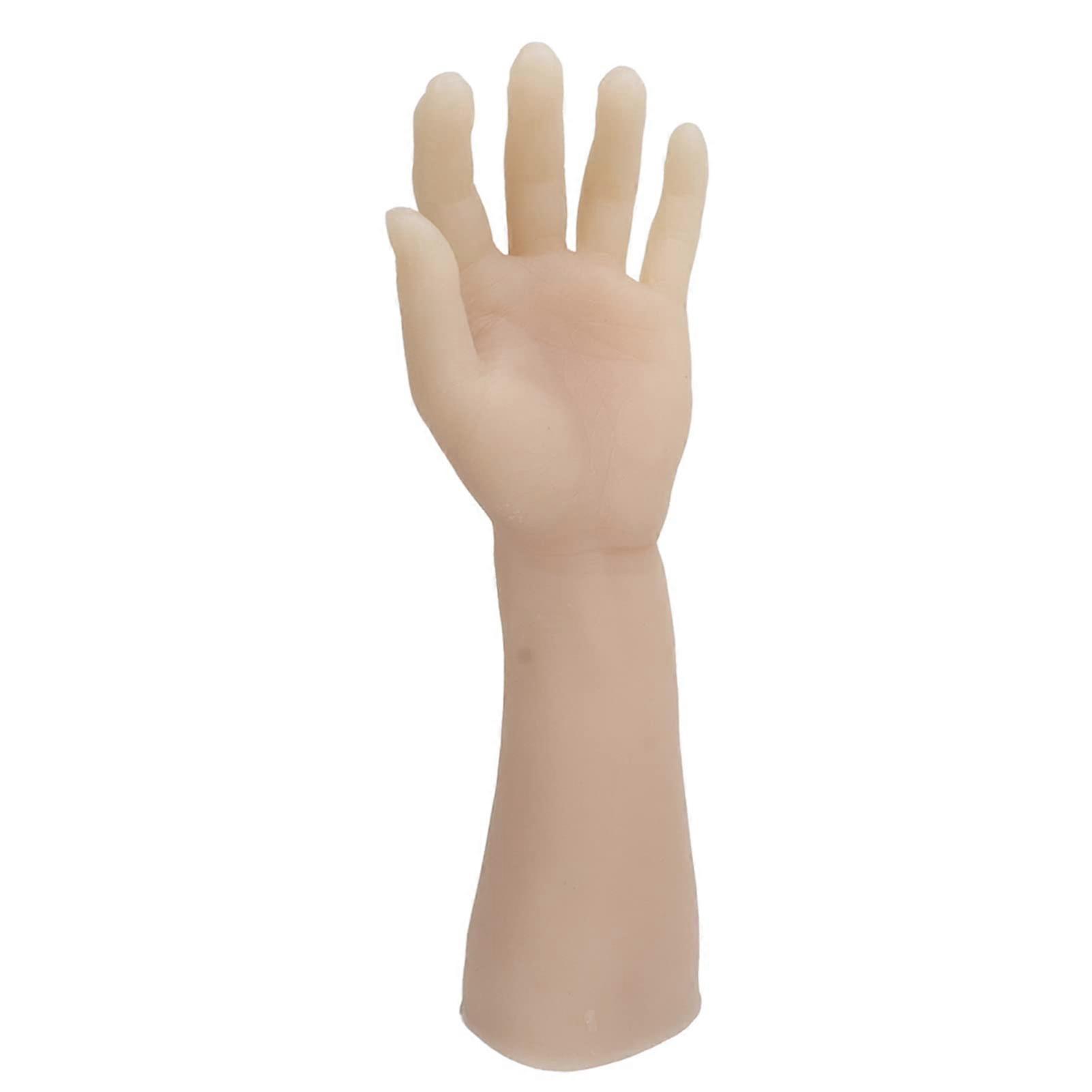 Realistic Silicone Tattoo Practice Hand with FullSize Arm for AllLevel Tattoo Training Left