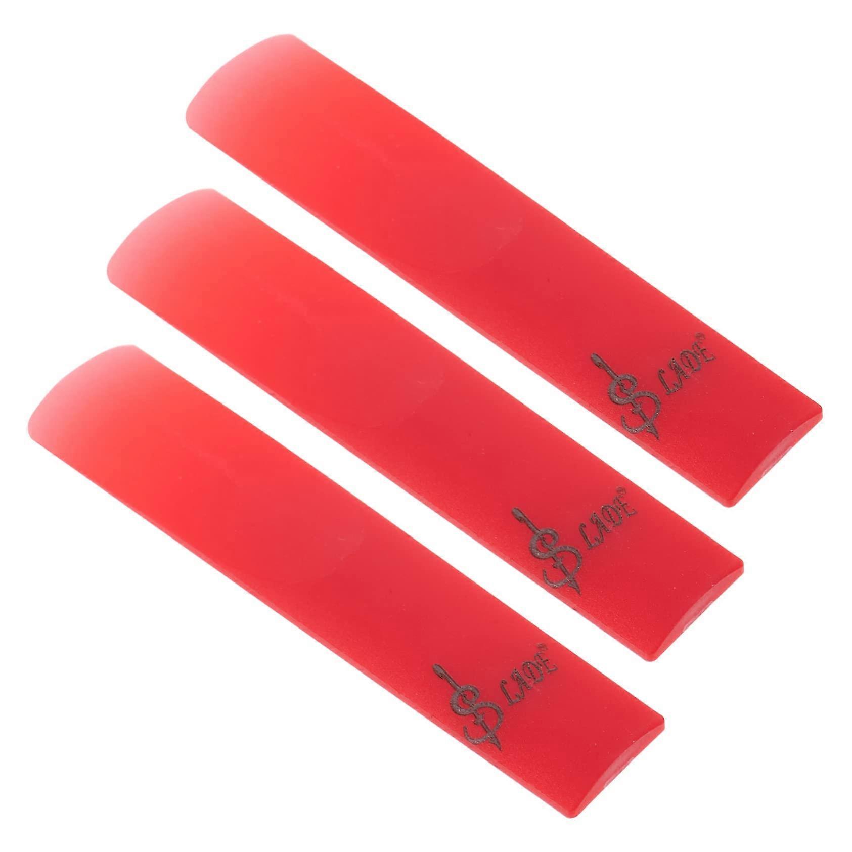 Clarinet Reed Tools Set Professional Replacement Accessory with Compact Slim Design  Visibility Red
